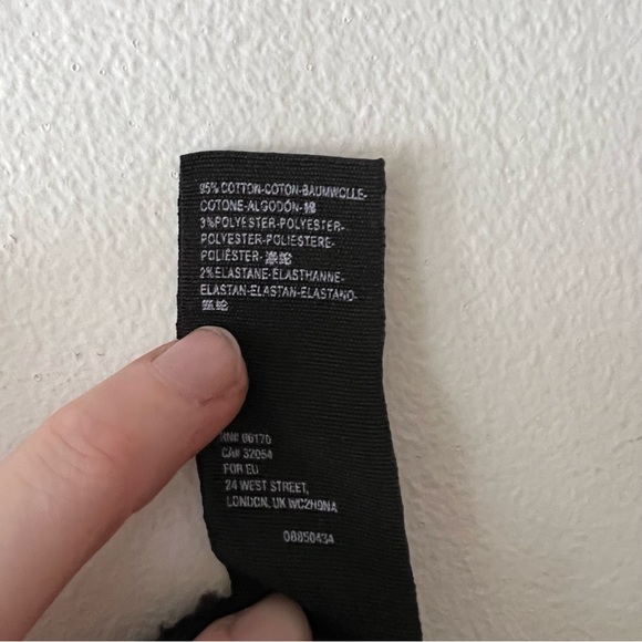 Free People Cherie Curvy Black Super Flare Lace-Up Jeans - Picture 7 of 7